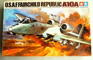 ★☆【定形外OK】未組立!小鹿タミヤ 1/48 フェアチャイルド A-10A 地上攻撃機~箱イタミ有!古キット!!~内袋未開封品【同梱可】[FJ24A30]☆★