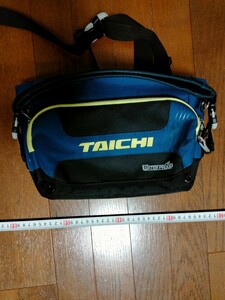 【美品】送料570円 RS Taichi RSB270 ウォータープルーフウエストバッグ ヒップバッグ RSタイチ ウエストバック 58ajef