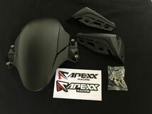 APEXX フロントエアロフェンダー シグナスグリファス シグナスX 4型 5型 SEA5J SED8J_画像3