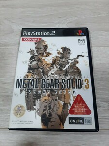 ★☆PS2ソフト　メタルギアソリッド 3 SNAKE EATER☆★