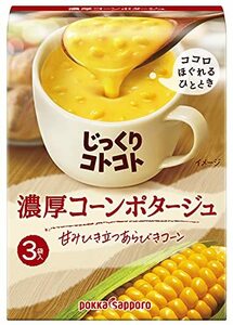 poka Sapporo thoroughly kotokoto. thickness corn pota-ju(3 sack go in )×5 piece 69 gram (x 5)