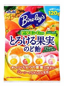 アサヒグループ食品 バヤリースとろける果実のど飴 120g×6袋