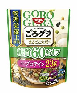 日清シスコ ごろグラ 糖質60%オフ まるごと大豆 300g×6袋