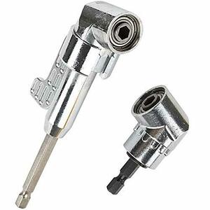 FQZMQBQ drill bit 105 times angle drill driver angle impact 1/4 -inch socket adaptor L type adaptor hexagon 