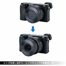 JJC 自動開閉式レンズキャップ Sony E 16-50mm F3.5-5.6 PZ OSS (SELP1650) & Sony FE 28-_画像3