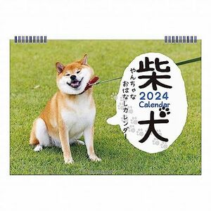 2024年 柴犬やんちゃなおはなしカレンダー(B5) No.035