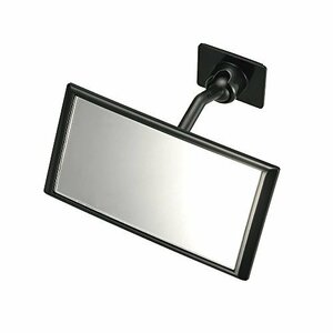  Carmate car room mirror Mini [ field of vision guarantee ] angle adjustment possibility both sides installation type black CZ409