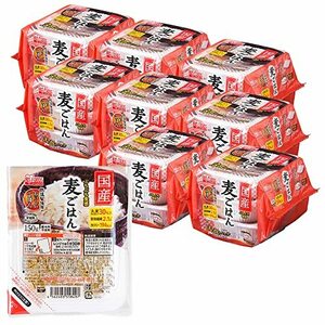 アイリスオーヤマ パックご飯 150g ×24個 国産 麦ごはん 低温製法米 米 レトルト