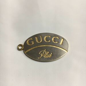 希少 レア 詳細不明 GUCCI PLUS アクセサリー キーホルダー ゴールド シルバー グッチ プラス