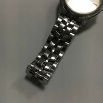 電池交換済 SEIKO DOLCE メンズ 腕時計 クォーツ 3針 8J41-6030 予備コマ セイコー ドルチェ _画像5