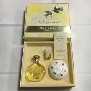 新品未使用 フランス製 NINA RICCI オードトワレ 25ml サボン 25gオードトワレ パルファム 3ml 説明書 箱付き ニナリッチ