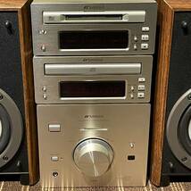 SANSUI ミニコンポ S-10MH/MD-10MH/CT-10MH/A-10MH サンスイ 山水【現状販売品】北TO3_画像3