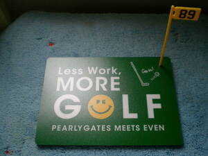 ♪ゴルフ好きの方へのプレゼントに　非売品　パーリーゲイツ　マウスパッド