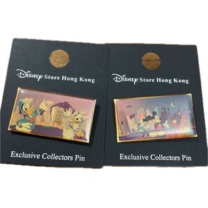 ディズニーストア 香港 限定 ピンバッジ