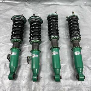 D5★TEIN JZS171 クラウン フルタップ 車高調 1台分 CONTROL MASTER FLEX SEDAN 全長調整式 テイン セダン 1JZ 緑 スプリング サス 社外