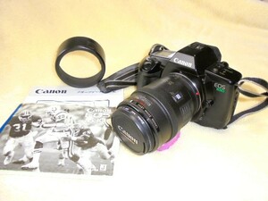 ★CANON EOS630 一眼レフカメラ 動作確認　レンズフード&説明書付き★