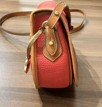 DOONEY ＆ BOURKE ドゥーニー＆バーグ ショルダーバッグ 赤 レッド レザー_画像3