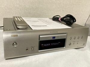 DENON DCD-1500AE SACD/CDプレーヤー デノン　アナログ波形再現技術AL24 Processingシステム搭載