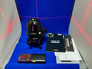 レーザー墨出し器 VOICE Model R8 RED LASER 中古品 ほぼ新品