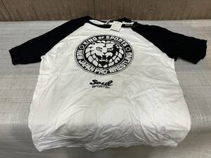 送料無料　即決　新日本プロレス　ラグランTシャツ　3L　サイズ　大きいサイズ　未使用品　Soulスポーツ