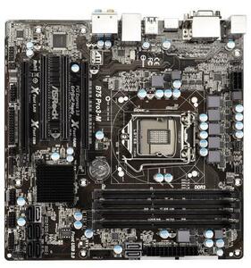 ASRock B75 Pro3-M Intel B75 LGA1155 DDR3 USB3 SATA3 M-ATX Motherboard