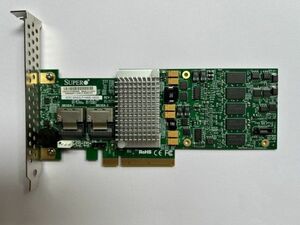 RAIDカード Supermicro AOC-SAS2LP-H8IR 16DD LSI 2108 6GB