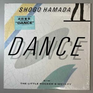 38496★美盤 浜田省吾 / DANCE ※シュリンクステッカー★12inch 45回転