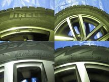 MAK DRESDEN ドレスデン KBA51708 VW フォルクスワーゲン ピレリ 195/55R16 スタッドレス バリ山 バリ溝 5穴 PCD:100 美品 手渡し可能_画像8