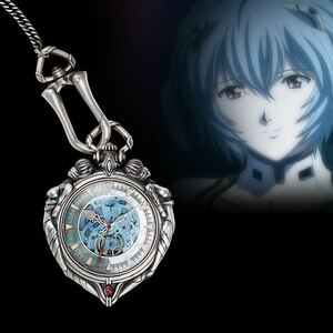 未使用☆EVANGELION (エヴァンゲリオン)綾波レイ 懐中時計　U-TREASURE(ユートレジャー）限定受注品