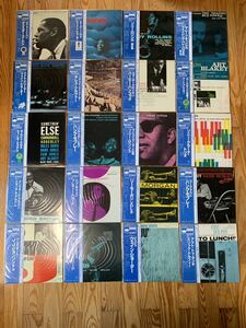 全て帯付き 76枚 BLUE NOTE キング盤 LP KING PRESS WITH OBI ジャズ JAZZ ブルーノート レコード 大量 RVG VAN GELDER GXF GXK