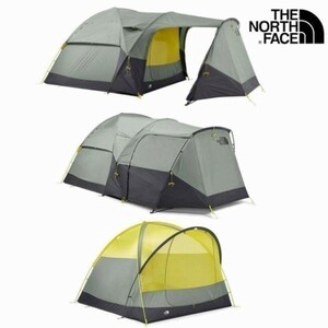 1円～!売切!【正規新品】THE NORTH FACE WAWONA 6-PERSON TENT テント ワオナ US限定 アウトドア 登山 大人数(6人用)グレー 190308-225