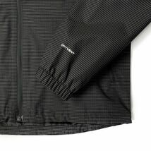 1円～!売切!【正規新品】THE NORTH FACE◆NOVELTY TNF RAIN HOODIE マウンテンパーカー US限定 2023最新 撥水(L)黒 ボーダー柄 180915-65_画像5