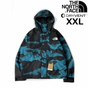 1円～!売切!【正規新品】THE NORTH FACE 86 RETRO MOUNTAIN JACKET マウンテンジャケット US限定 1986 復刻 DRYVENT(XXL)青総柄180915-135