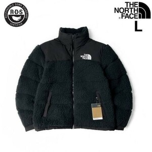 1円～!売切!【正規新品】THE NORTH FACE SHERPA NUPTSE JACKET ダウンジャケット ヌプシ モコモコ シェルパフリース ボア(L)黒 190122-175