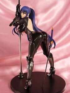 【色替え版】対魔忍ユキカゼ2 秋山凜子 ポールダンスVer．1/7スケール 塗装済み完成品フィギュア