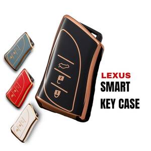 レクサス キーケース LC LS UX ES 新型 NX TPU キーカバー 専用キーカバー スマートキーケース 高級 ブラック