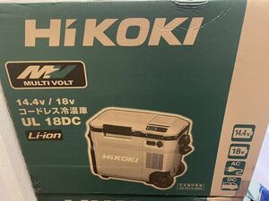 UL18DC 冷温庫　HIKOKI ハイコーキ　新品未使用　バッテリー付き