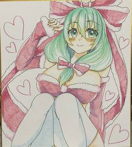 Art Auction Hand-drawn illustration Touhou Christmas Kagiyama Hina, comics, anime goods, hand drawn illustration