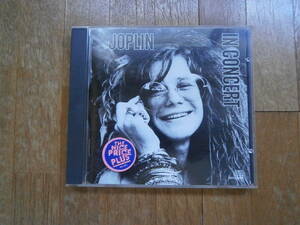 ジャニスジョプリン　janis joplin　IN CONCERT イン　コンサート　ライブ　CD 