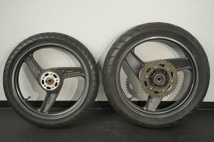 ○★ZRX400 ZR400E ホイール　ホイル　前後セット　5R112135　個人宅配送不可　