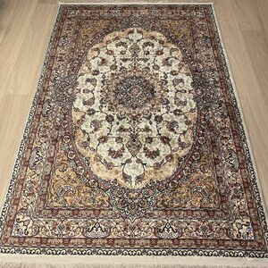 トルコのカーペット 120*180 ペルシャ絨毯 ビンテージ アンティーク家具 ペルシャ イラン産