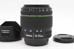 ＜＜フード付き！！＞＞【美品】Pentax ペンタックス smc DA 18-55mm f/3.5-5.6 AL WR Zoom Lens #LE2023648