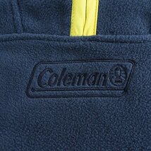 新品 タケオキクチ Coleman別注 レトロ配色 ハーフジップ フリース ブルゾン M 紺 【I46997】 THE SHOP TK コールマン 秋冬 メンズ_画像7