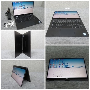 DELL XPS 13 9365◆360度開く式2in1 ◆13.3型タッチパネル◆ 秒速起動Core i5 第8世代 / 8GB / 爆速SSD 256GB ◆ Windows11◆Office 2021付