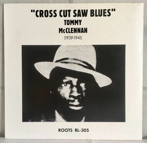 美品 Austria盤 LP / Tommy McClennan / Cross Cut Saw Blues (RL-305) Delta Blues (デルタ・ブルース) 戦前ブルース /