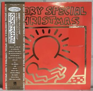 帯付 JPN LP / V.A. - クリスマス・エイド (A VERY SPECIAL CHRISTMAS) / キース・ヘリング, スティング, マドンナ, RUN-DMC /
