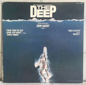 美盤 JPN LP / O.S.T. - THE DEEP (ザ・ディープ) / John Barry (ジョン・バリー), Donna Summer (ドナ・サマー) / Disco Boogie Funk