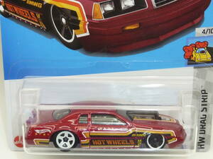 Ｎアソート◇ホットウィール Hot Wheels ’86フォード・サンダーバード・プロストック '86 FORD THUNDERBIRD PRO STOCK◆USカード