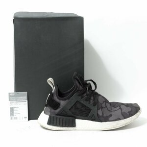 【1円スタート】adidas Originals アディダスオリジナルス BA7231 NMD_XR1 ノマド ブラックダックカモ ローカットシューズ 29.5cm 合成繊維