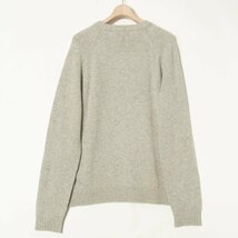 【1円スタート】patagonia パタゴニア クルーネック長袖セーター ニット トップス ウール70％ ベーシック シンプル 灰色 グレー L メンズ_画像2